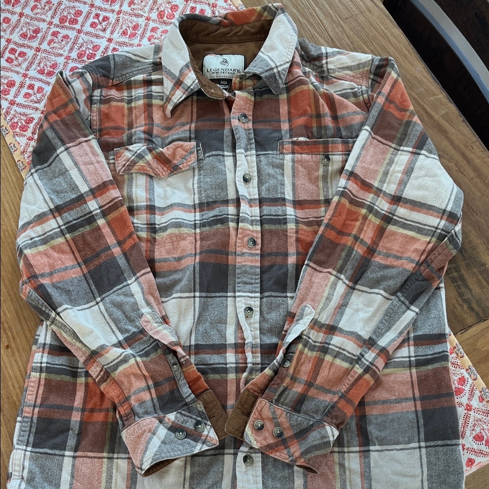 Legendary Whitetails Rustic Plaid Shirt